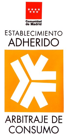 Logo Negocio Adherido a Arbitraje Consumo Comunidad Madrid